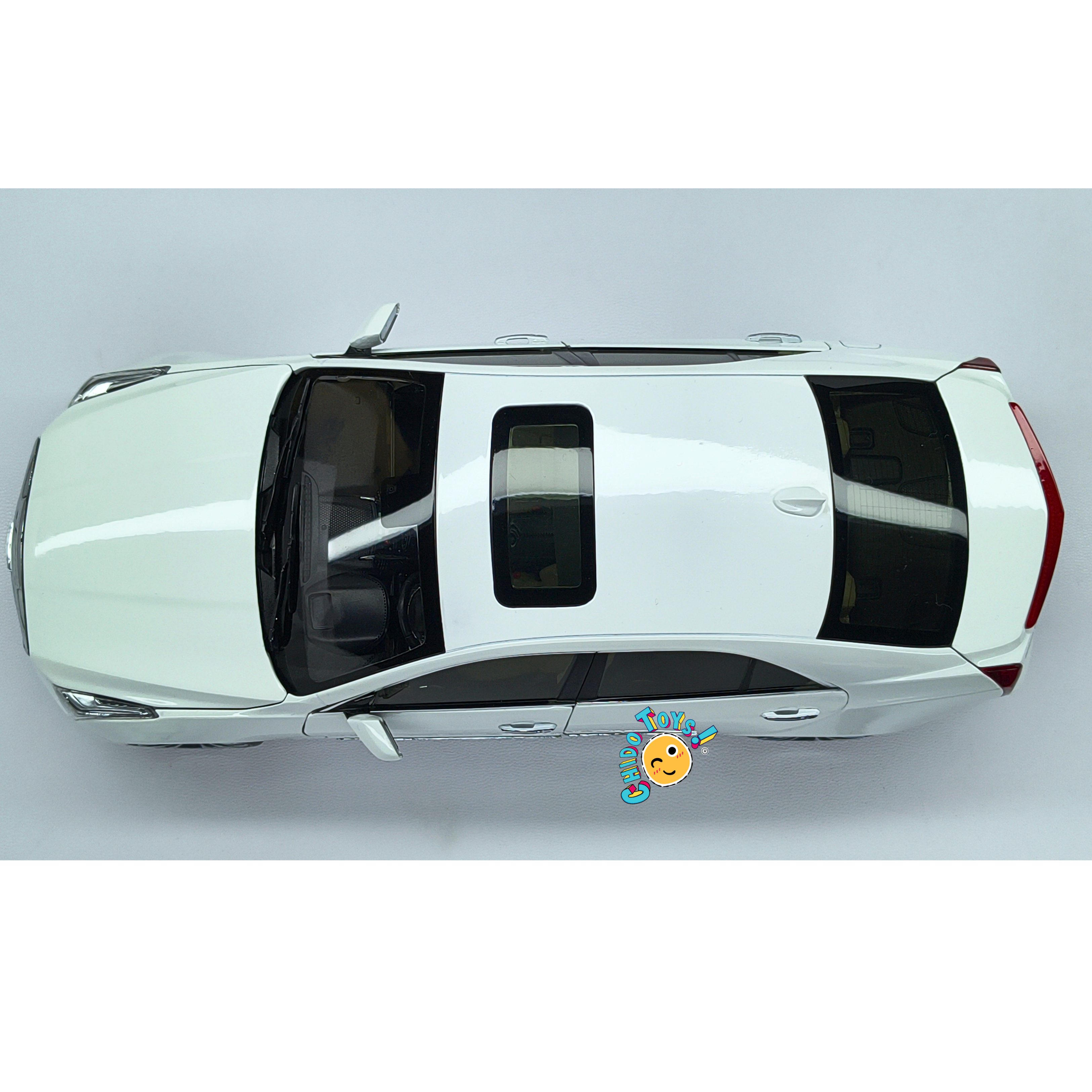 Cadillac ATS-L Dealer Edition 1:18 blanco con apertura total