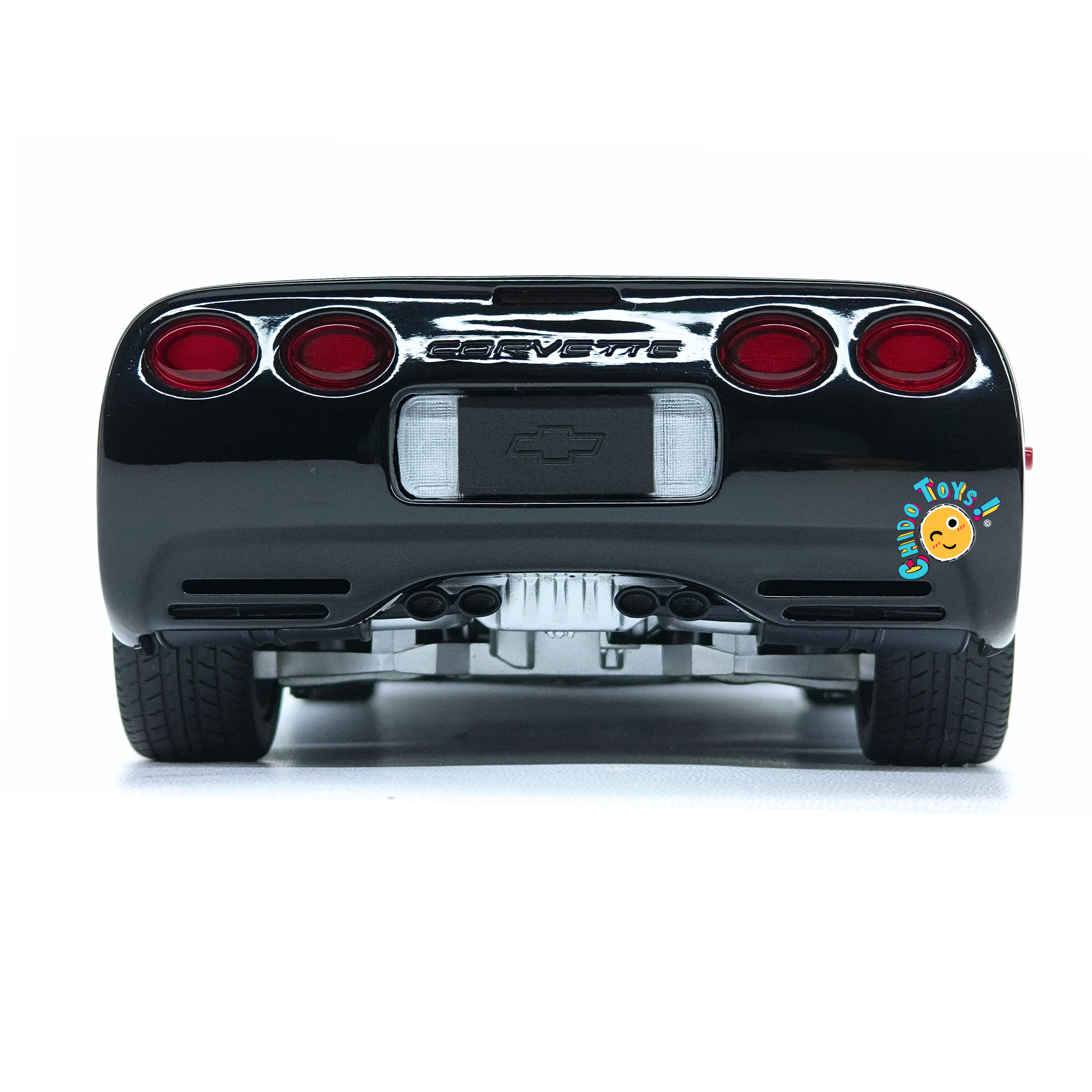 UT Models Chevrolet Corvette C5 1999 1:18 negro con interior rojo y caja original