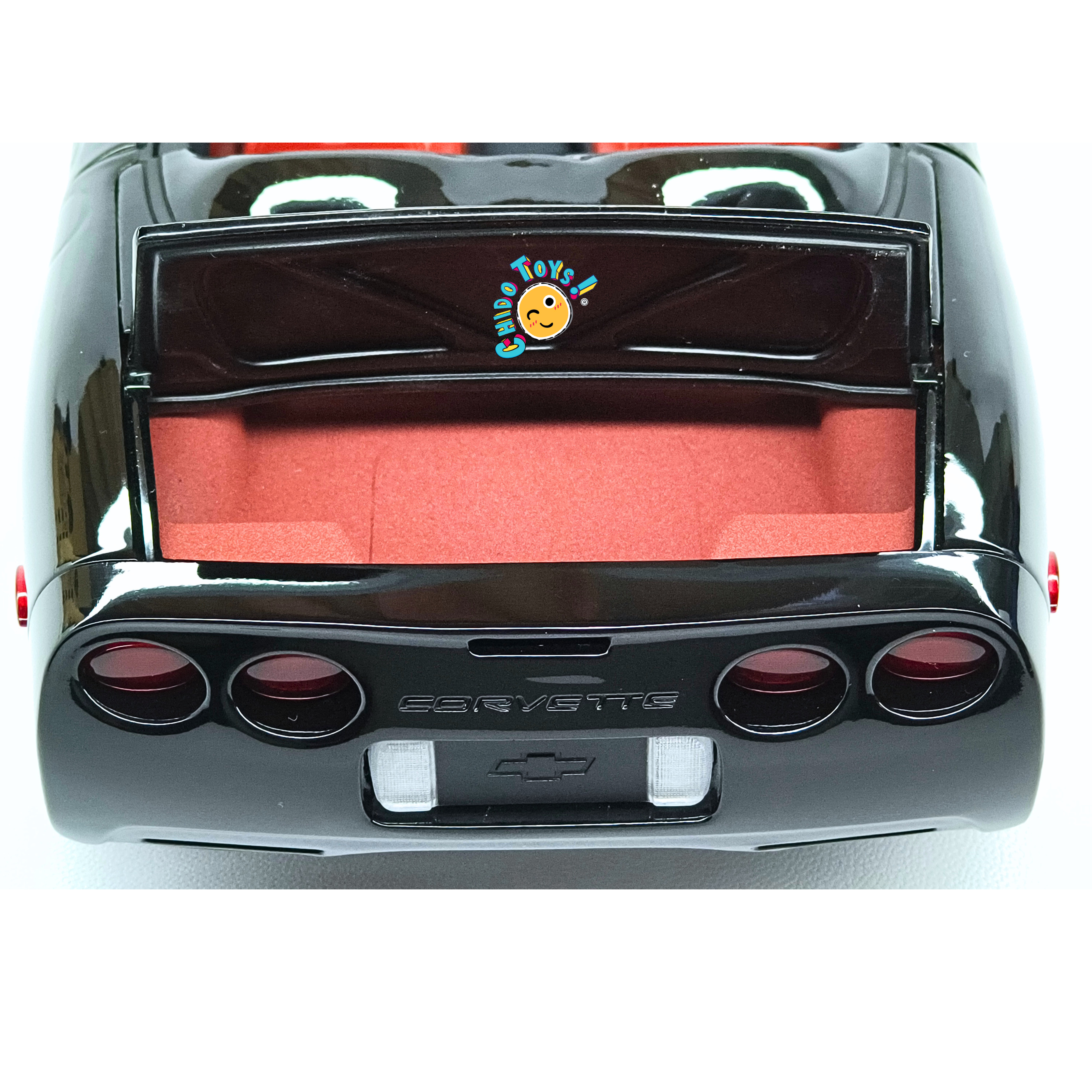 UT Models Chevrolet Corvette C5 1999 1:18 negro con interior rojo y caja original