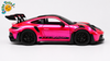 Jada Porsche 911 GT3 RS 992 Pink Slips 1:24 rosa cromado