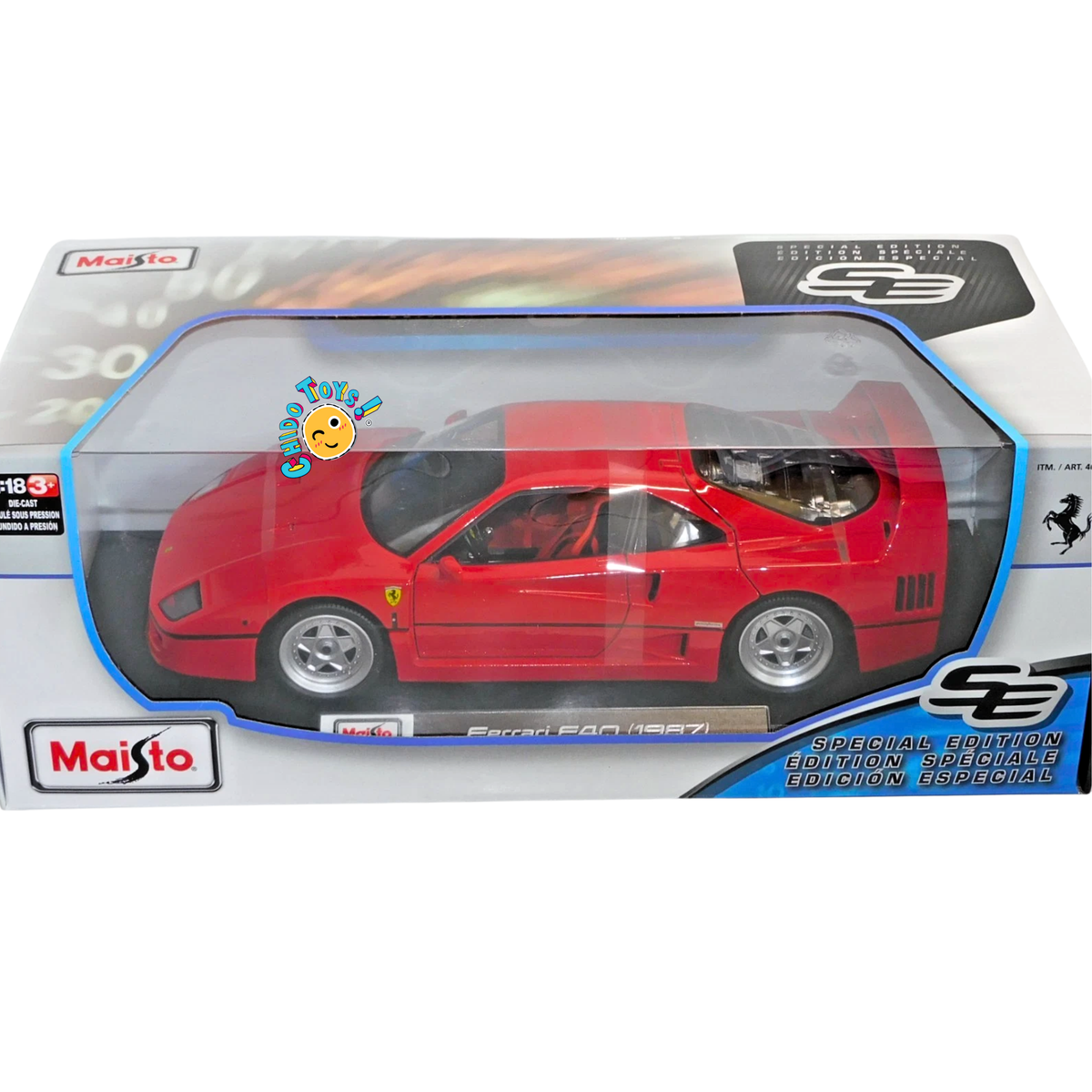 Maisto Ferrari F40 1987 Special Edition 1:18 (Lanzamiento)