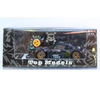 Top Models Porsche 911 Hoonipigasus 1:64 negro con gráficos Hoonigan, llantas de goma, base acrílica y capelo transparente edición #402 de 999.
