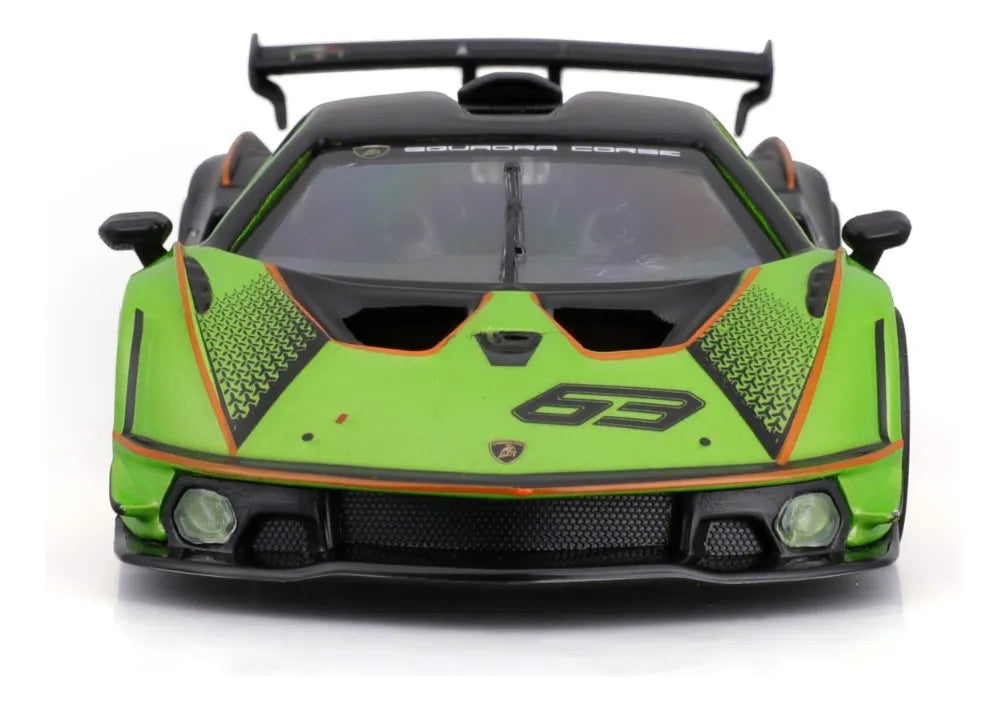 Bburago Lamborghini Essenza SCV12 1:32 verde con alerón