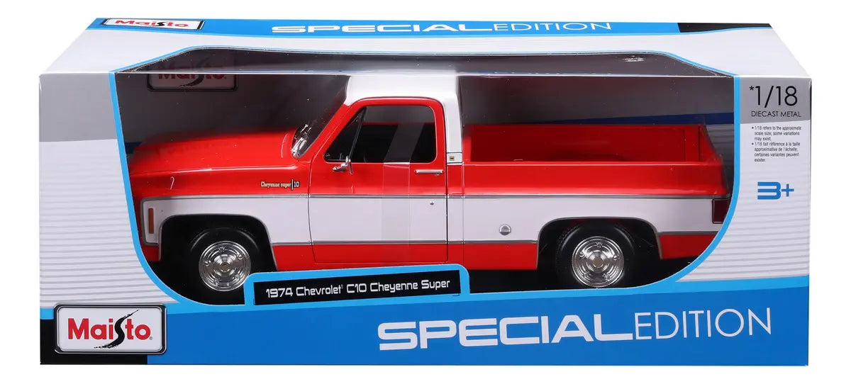Maisto 1974 Chevrolet C10 Cheyenne Super Special Edition 1:18
