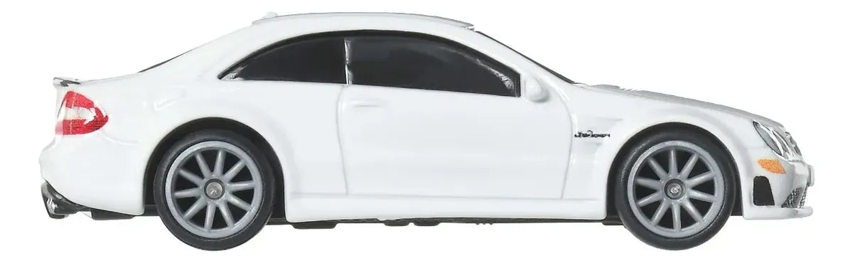 Hot Wheels Premium Mercedes-Benz CLK 63 AMG Black Series 1:64 Blanco
