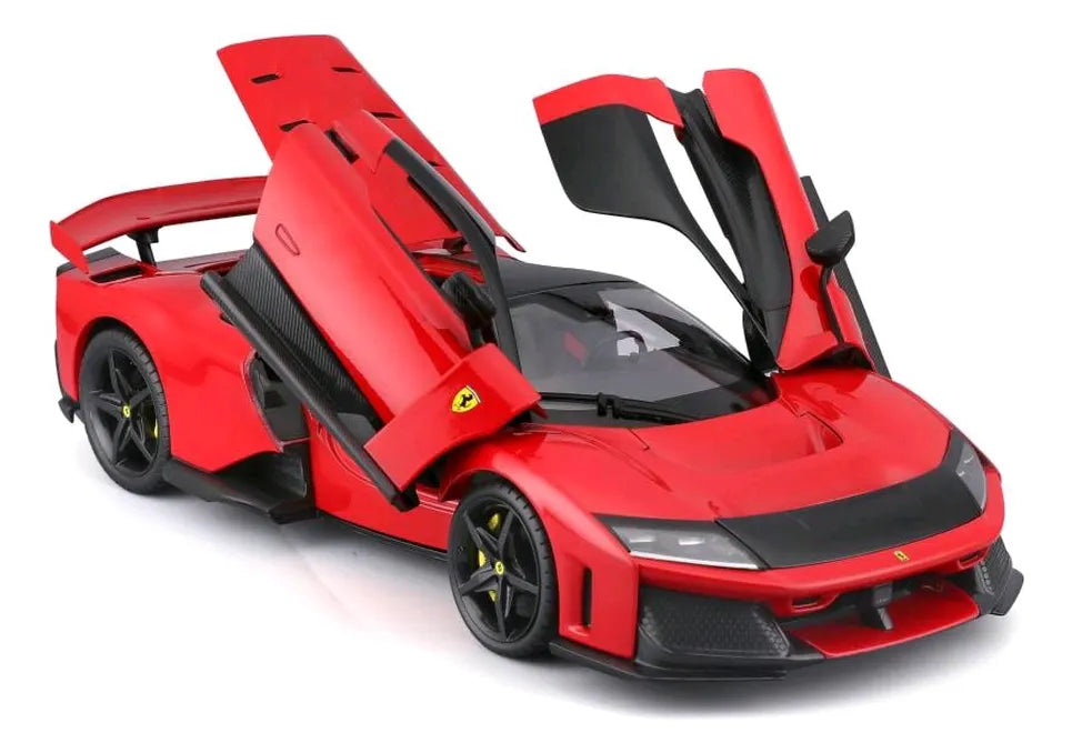 Maisto Ferrari F80 Special Edition 1:18 rojo con puertas y cofre abatibles