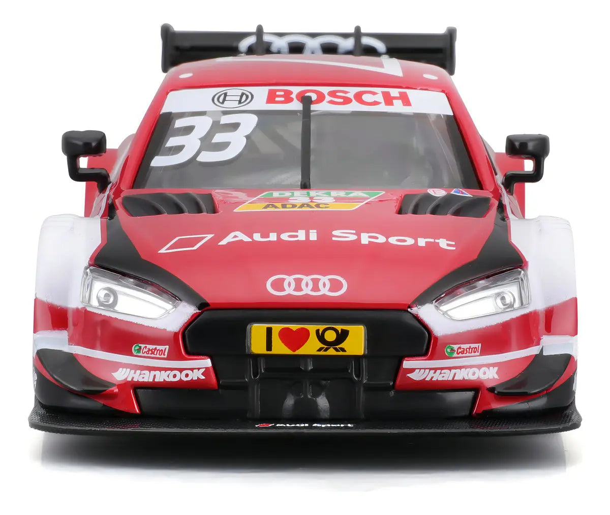 Bburago Audi RS 5 DTM 2018 1:32 rojo de competición