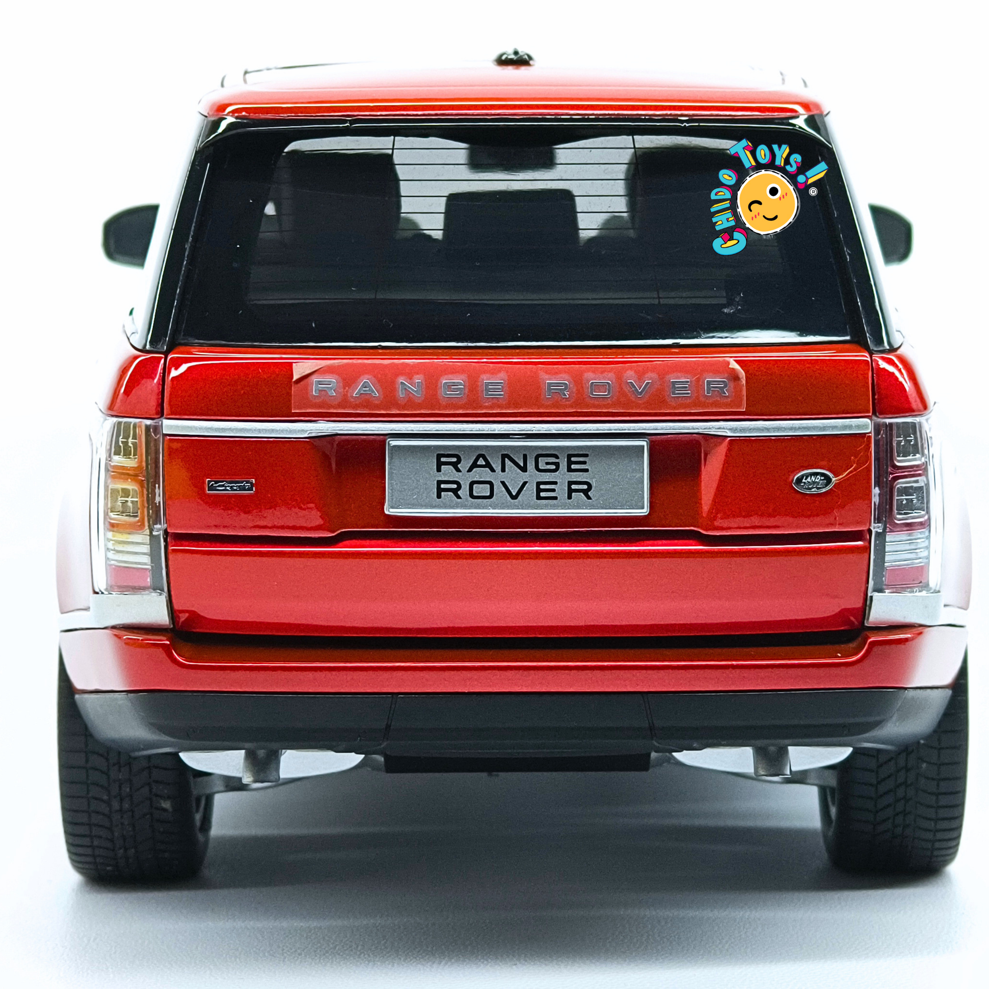 Welly GT Autos Range Rover 2013 1:18 rojo con apertura total