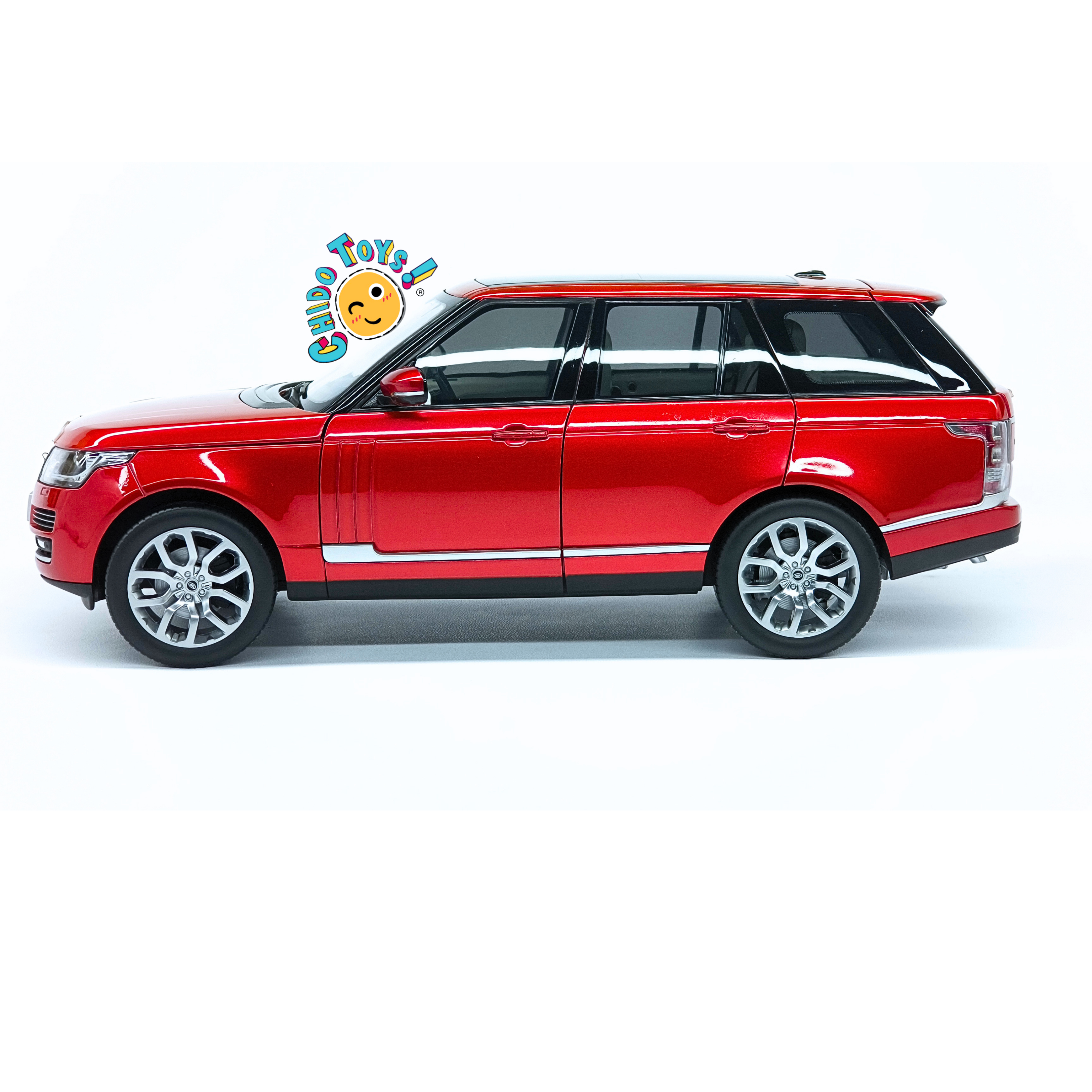 Welly GT Autos Range Rover 2013 1:18 rojo con apertura total