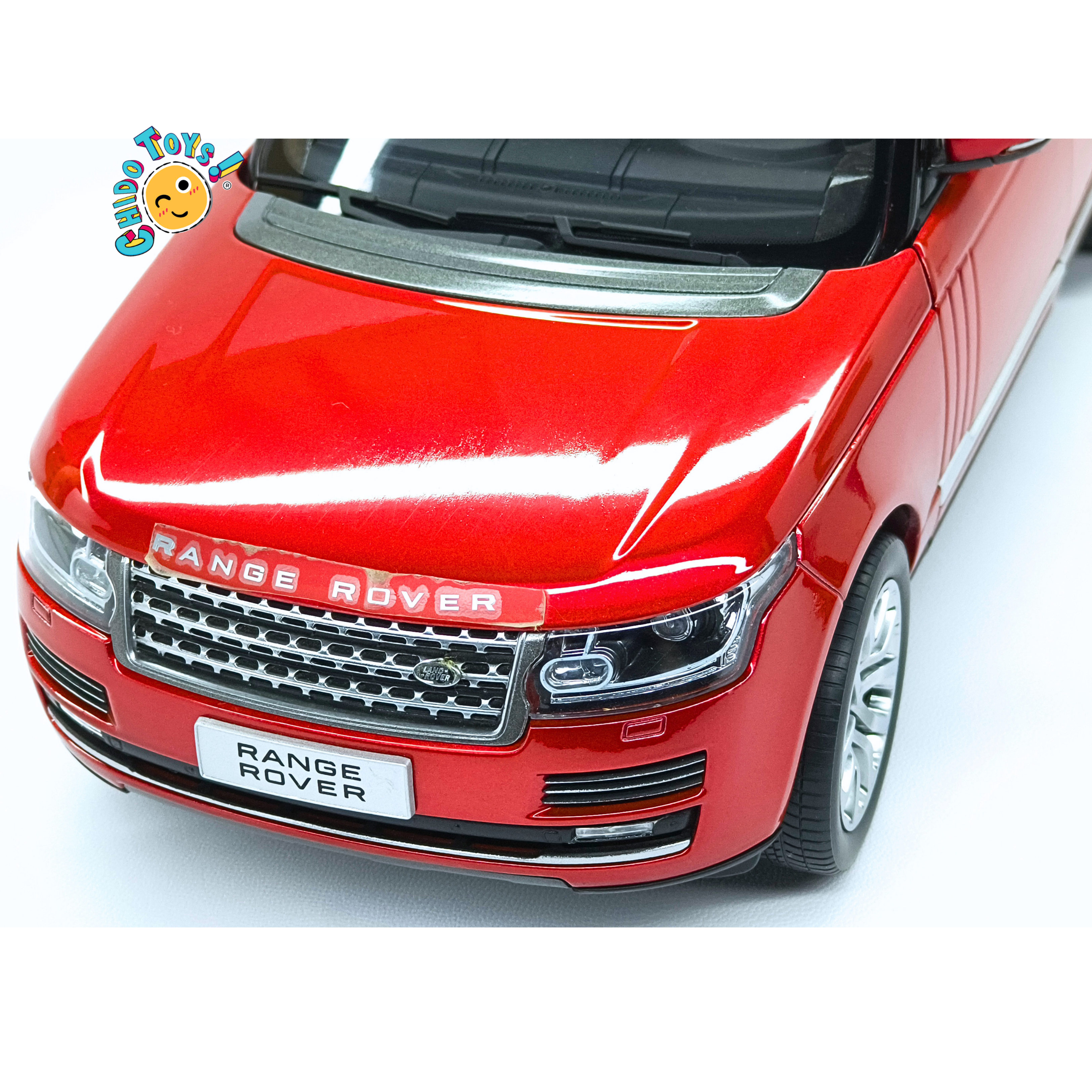 Welly GT Autos Range Rover 2013 1:18 rojo con apertura total