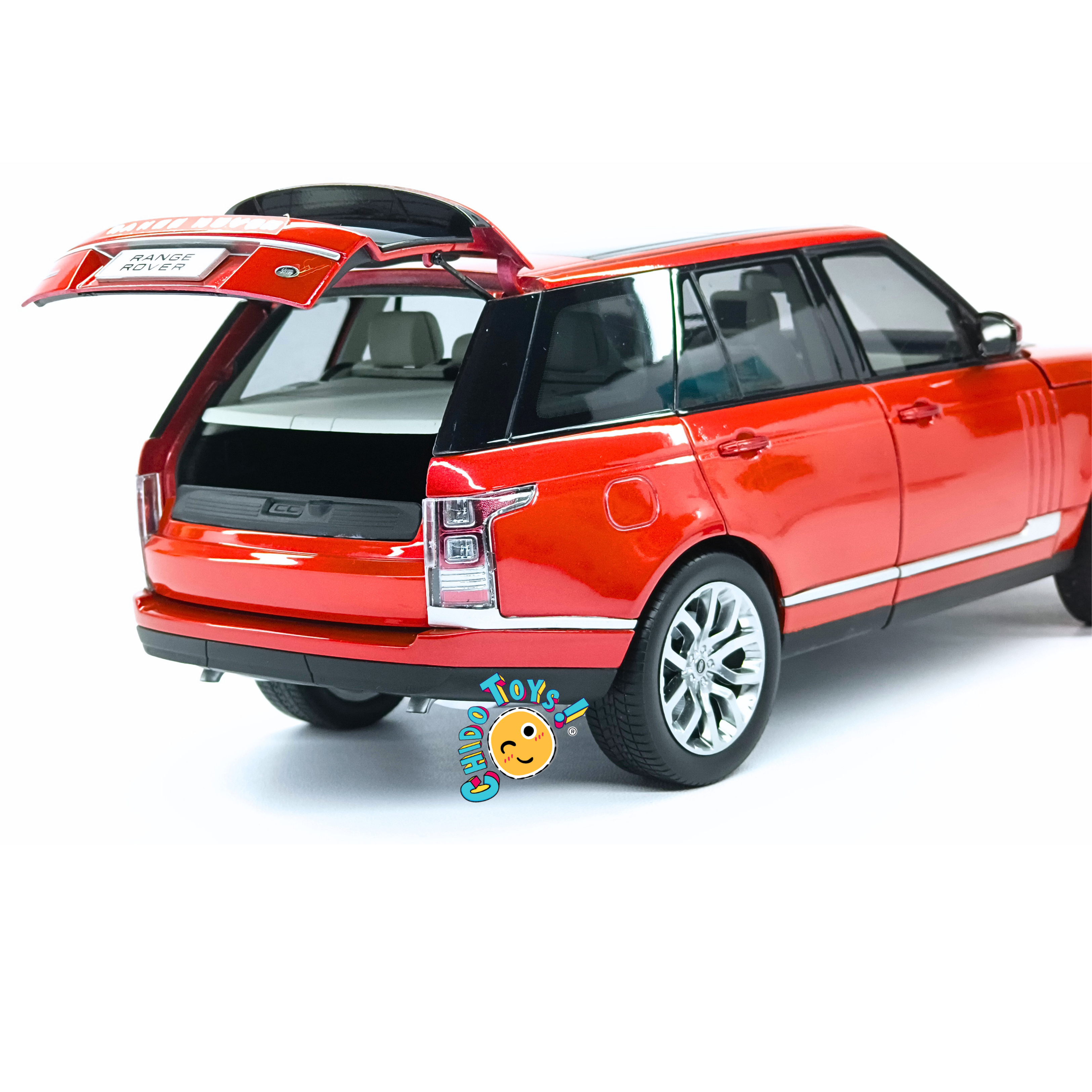 Welly GT Autos Range Rover 2013 1:18 rojo con apertura total