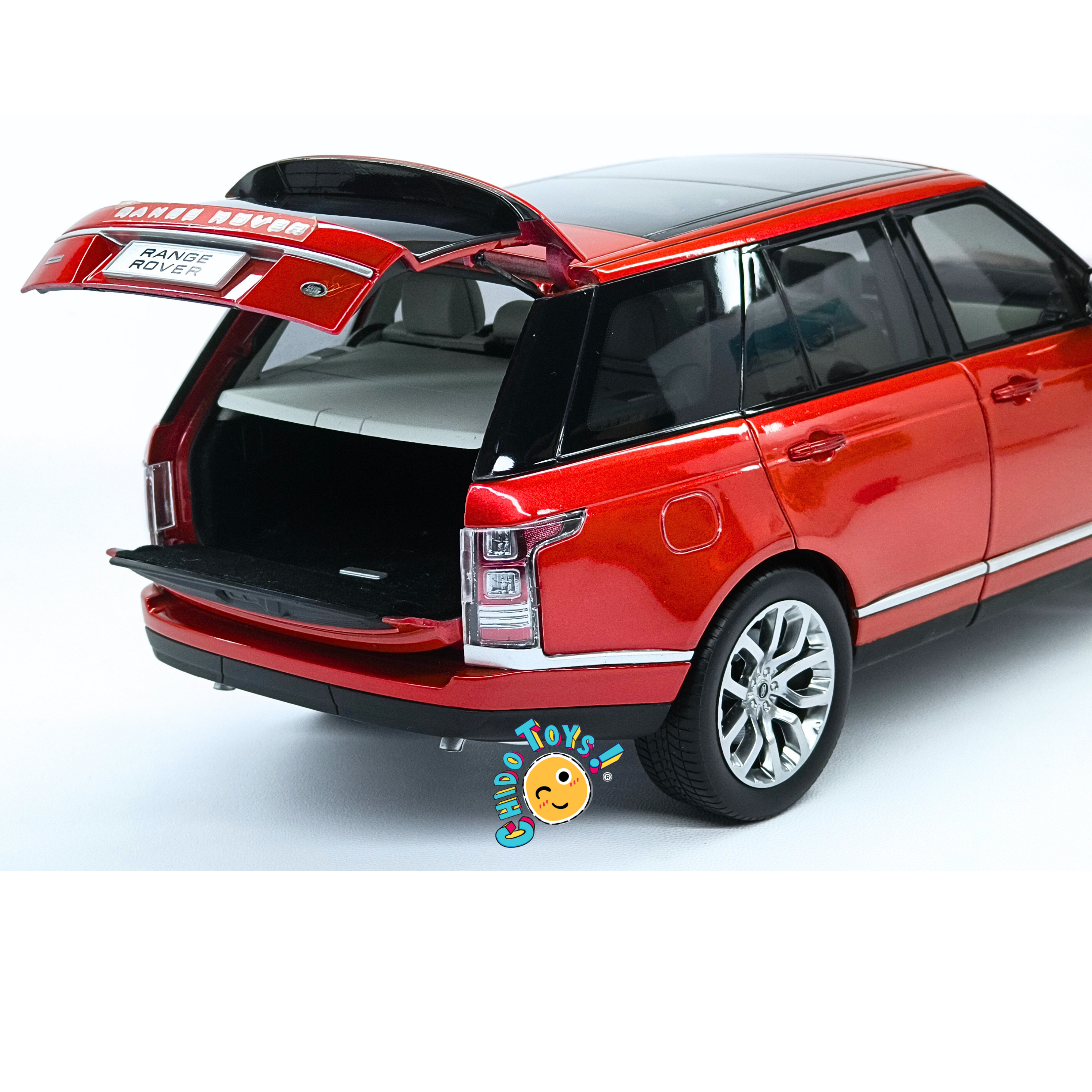 Welly GT Autos Range Rover 2013 1:18 rojo con apertura total