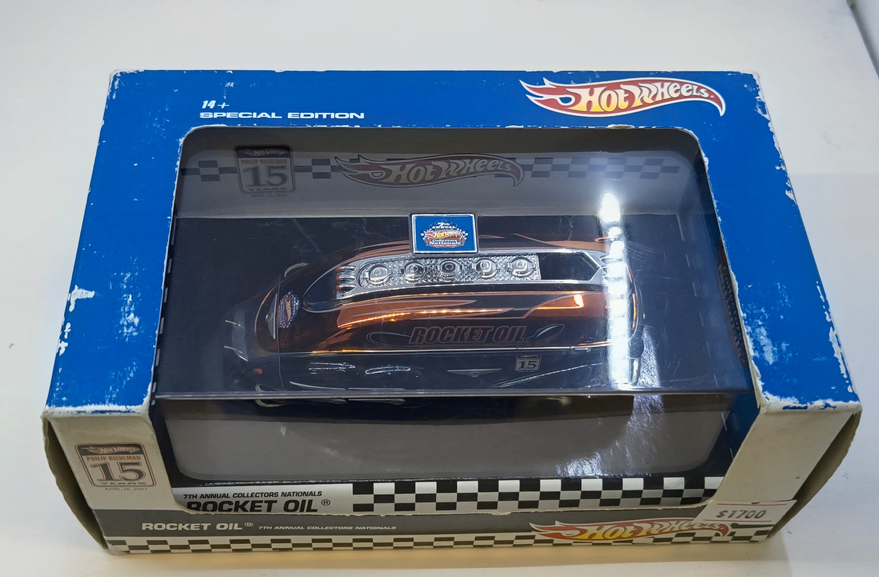 Hot Wheels Rocket Oil Collectors Nationals 2007 1:64 Dinner Car
