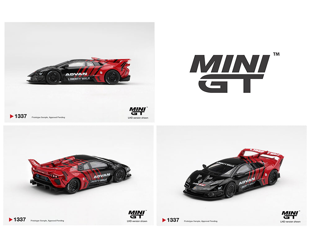 Próximo a llegar 🚗🔥 Mini GT 1:64 Lamborghini LB-Silhouette WORKS MURCIELAGO GT Evo Advan