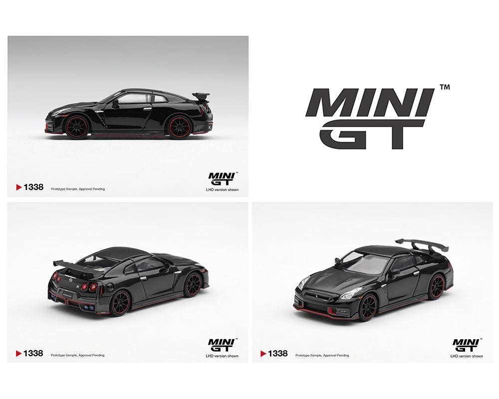 Próximo a llegar 🚗🔥  Mini GT 1:64 Nissan GT-R Nismo 2024 – Negro –