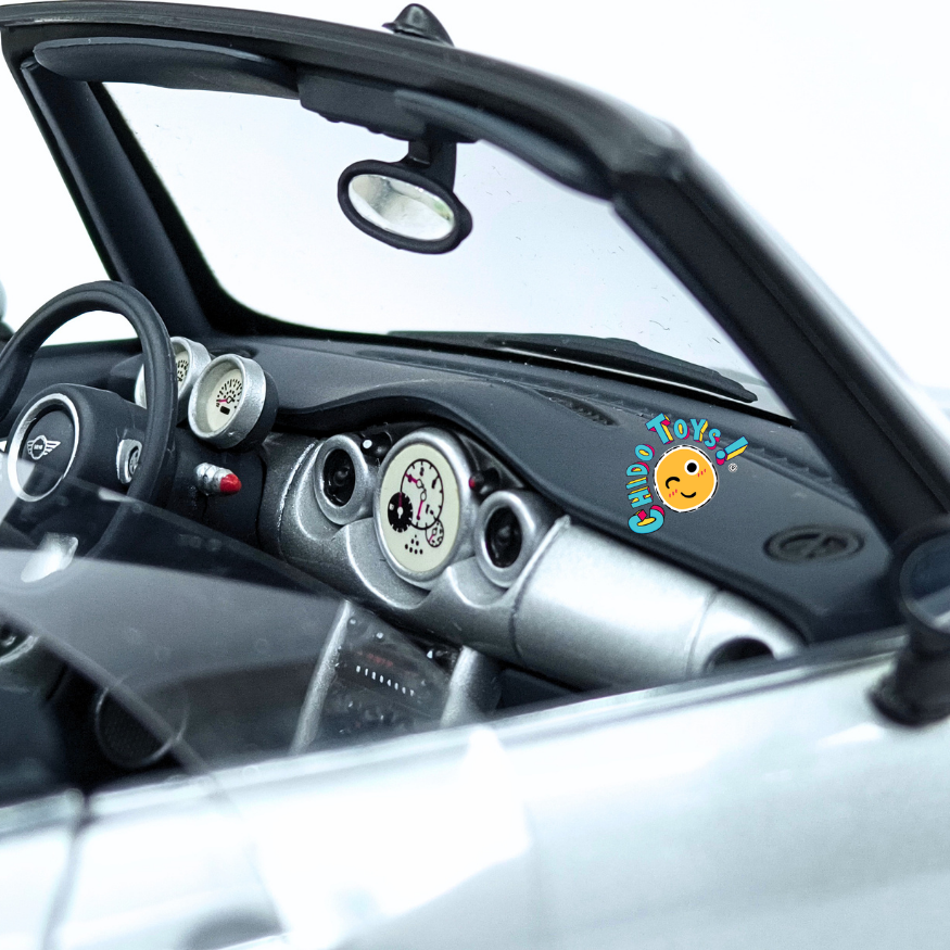 AUTOart MINI Cooper S Convertible 1:18 Plata Metalizado