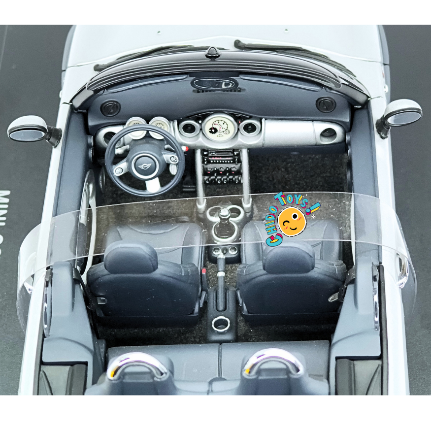 AUTOart MINI Cooper S Convertible 1:18 Plata Metalizado