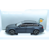 Audi RS6 Avant C7 Minichamps 1:18 Daytona Grey con cofre, puertas delanteras y portón trasero abatibles.