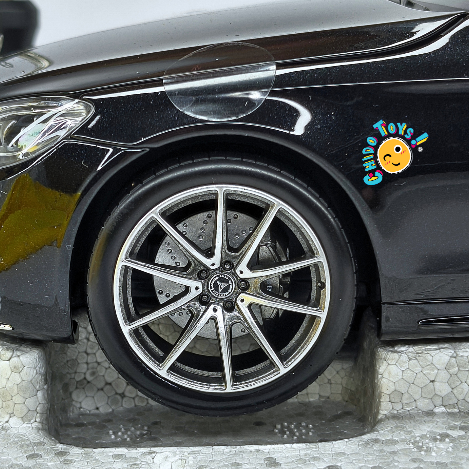 Mercedes-Benz S-Class V222 AMG Line 2017 Norev 1:18 Dealer Edition negro obsidiana