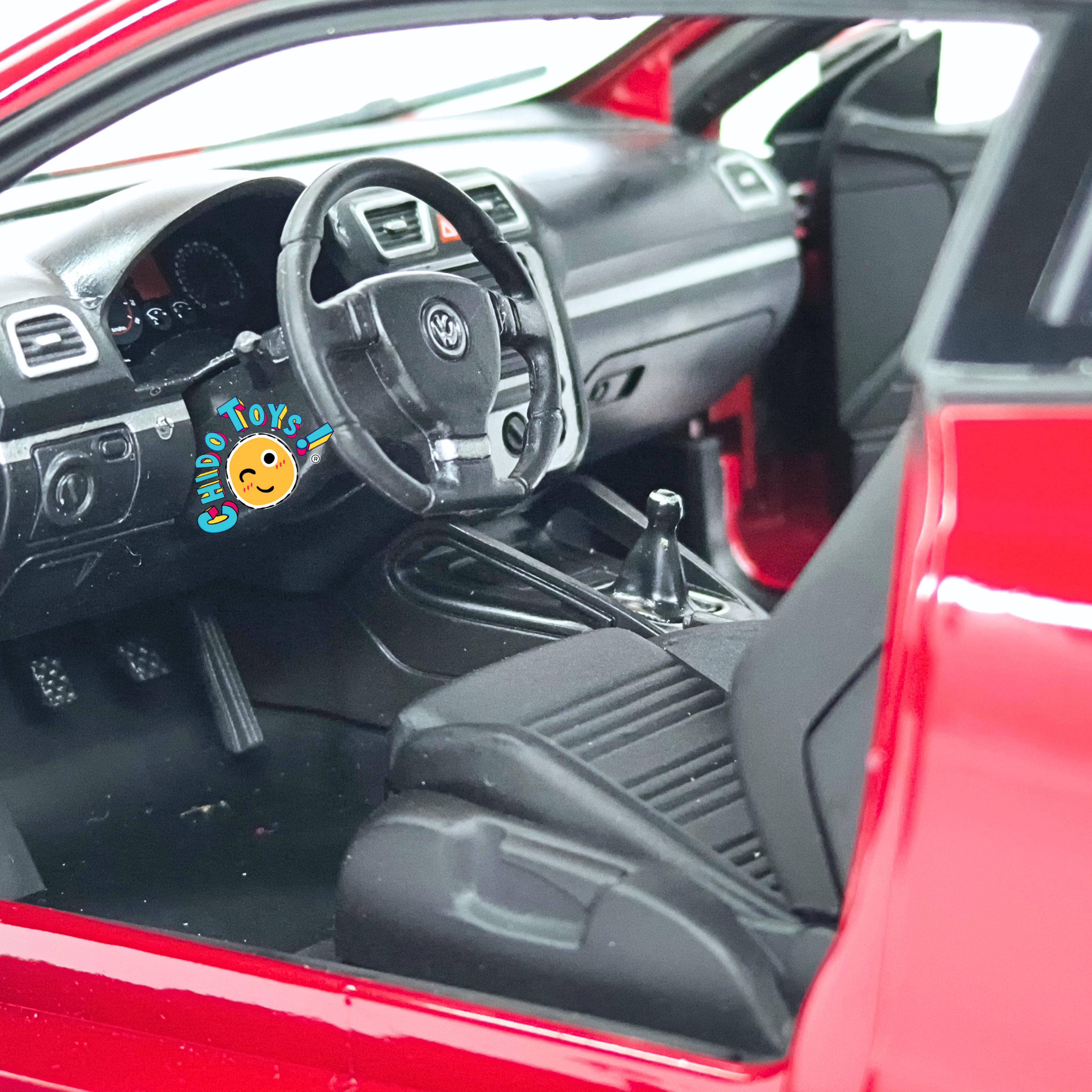 Norev Volkswagen Scirocco 2008 1:18 Salsa Red con apertura total