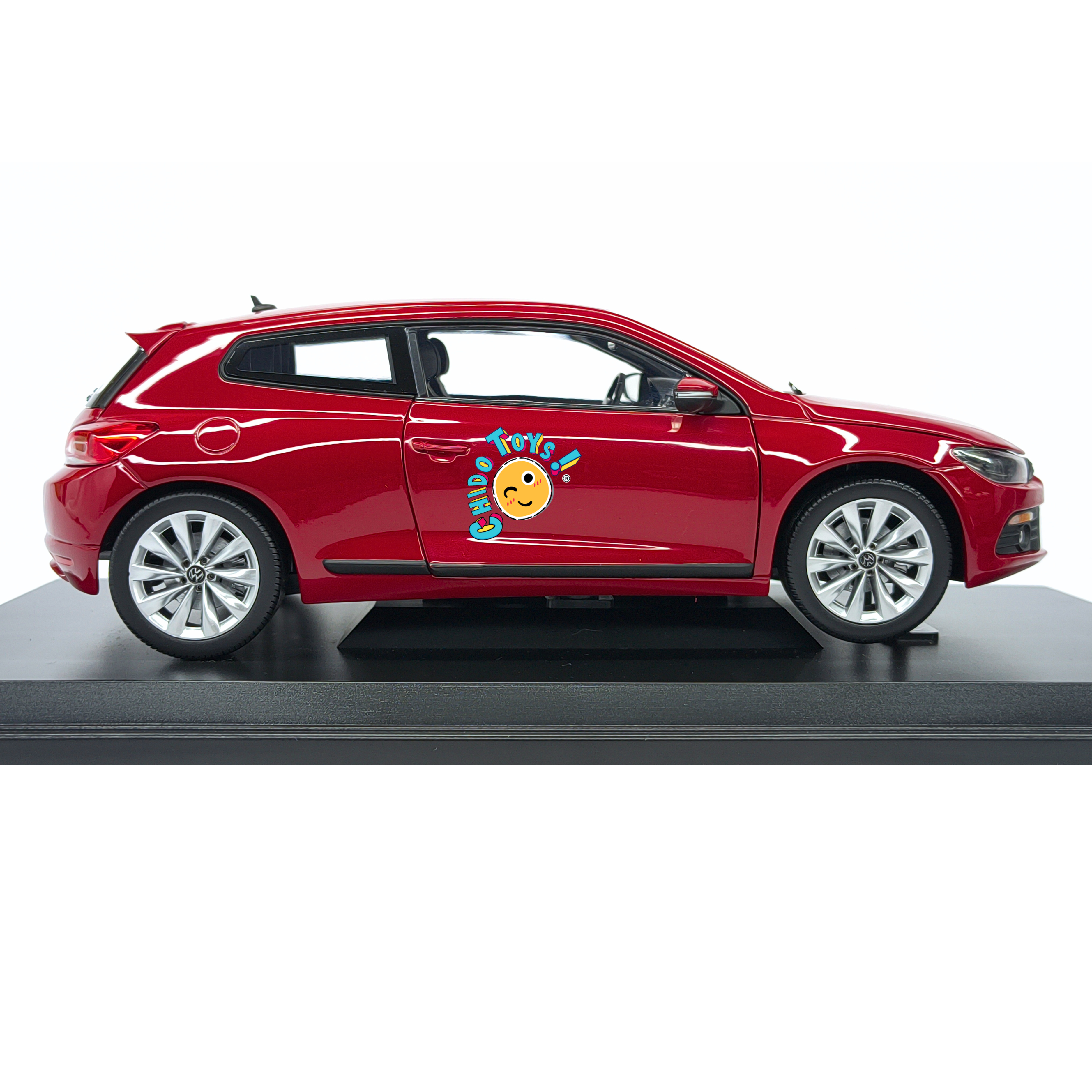 Norev Volkswagen Scirocco 2008 1:18 Salsa Red con apertura total