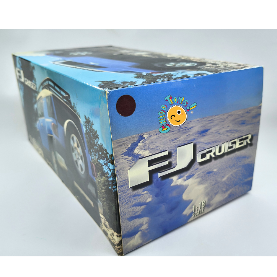 AUTOart Toyota FJ Cruiser Dealer Edition 1:18 Black Cherry Pearl Exclusivo con Techo Blanco