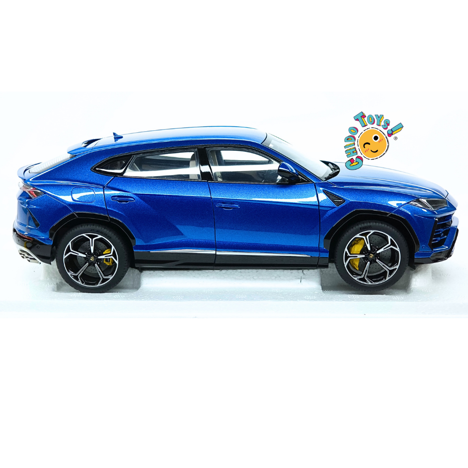 AUTOart Lamborghini Urus Blu Eleos 2018 Escala 1:18 Composite con apertura total