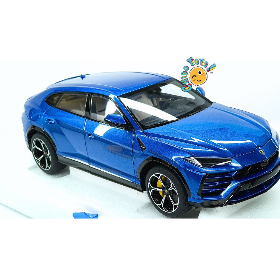 AUTOart Lamborghini Urus Blu Eleos 2018 Escala 1:18 Composite con apertura total