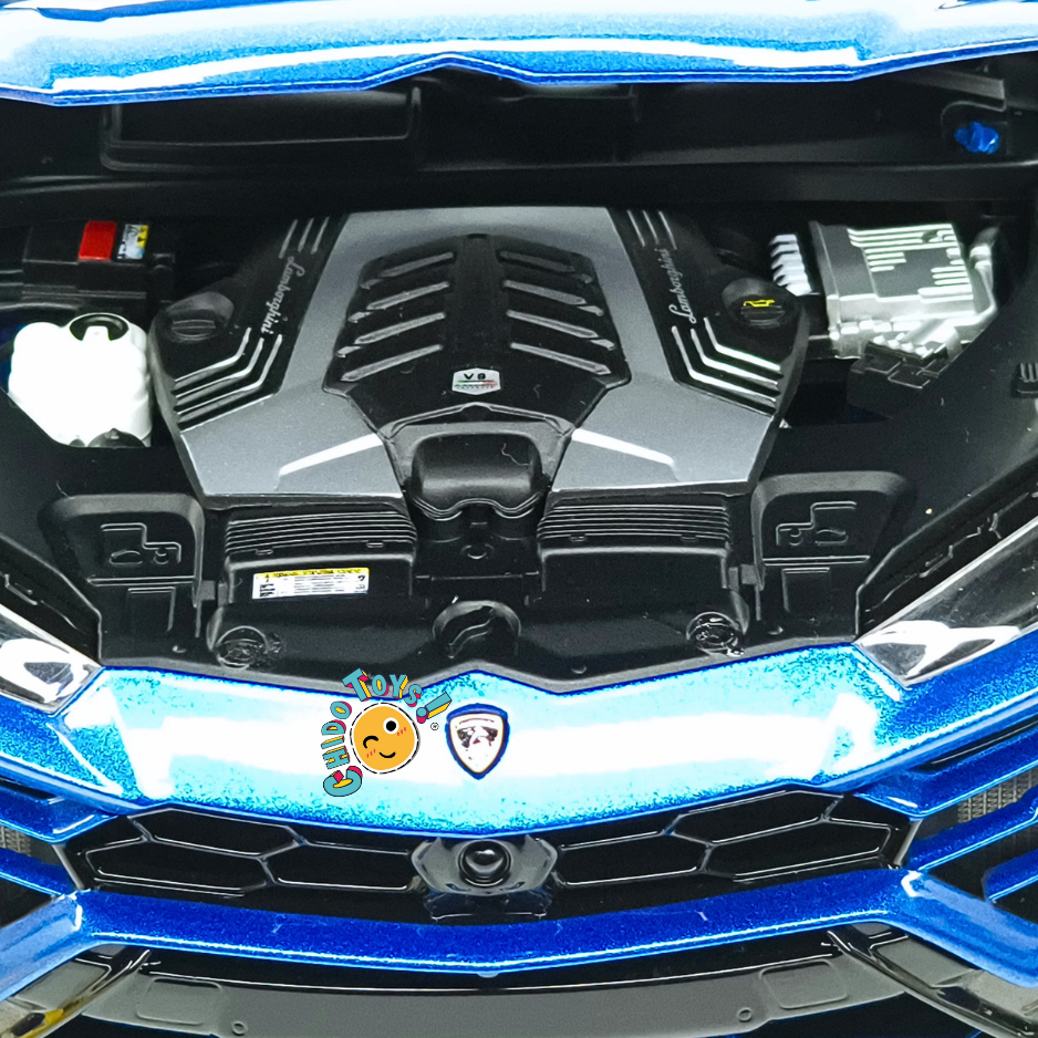AUTOart Lamborghini Urus Blu Eleos 2018 Escala 1:18 Composite con apertura total