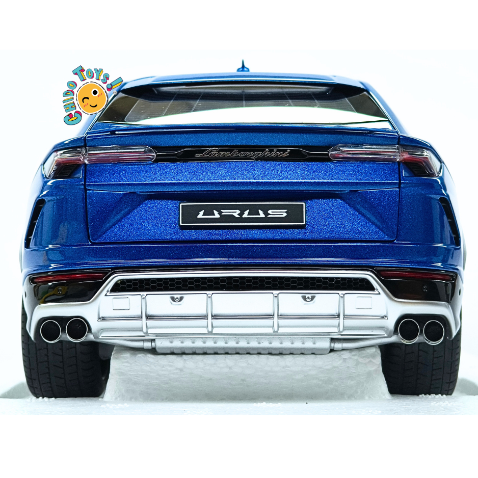 AUTOart Lamborghini Urus Blu Eleos 2018 Escala 1:18 Composite con apertura total