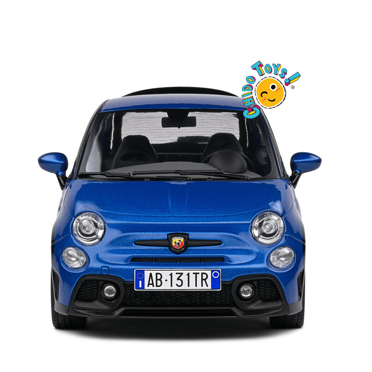 Abarth 595 Competizione Azul – Escala 1:18 Solido - Chido Toys