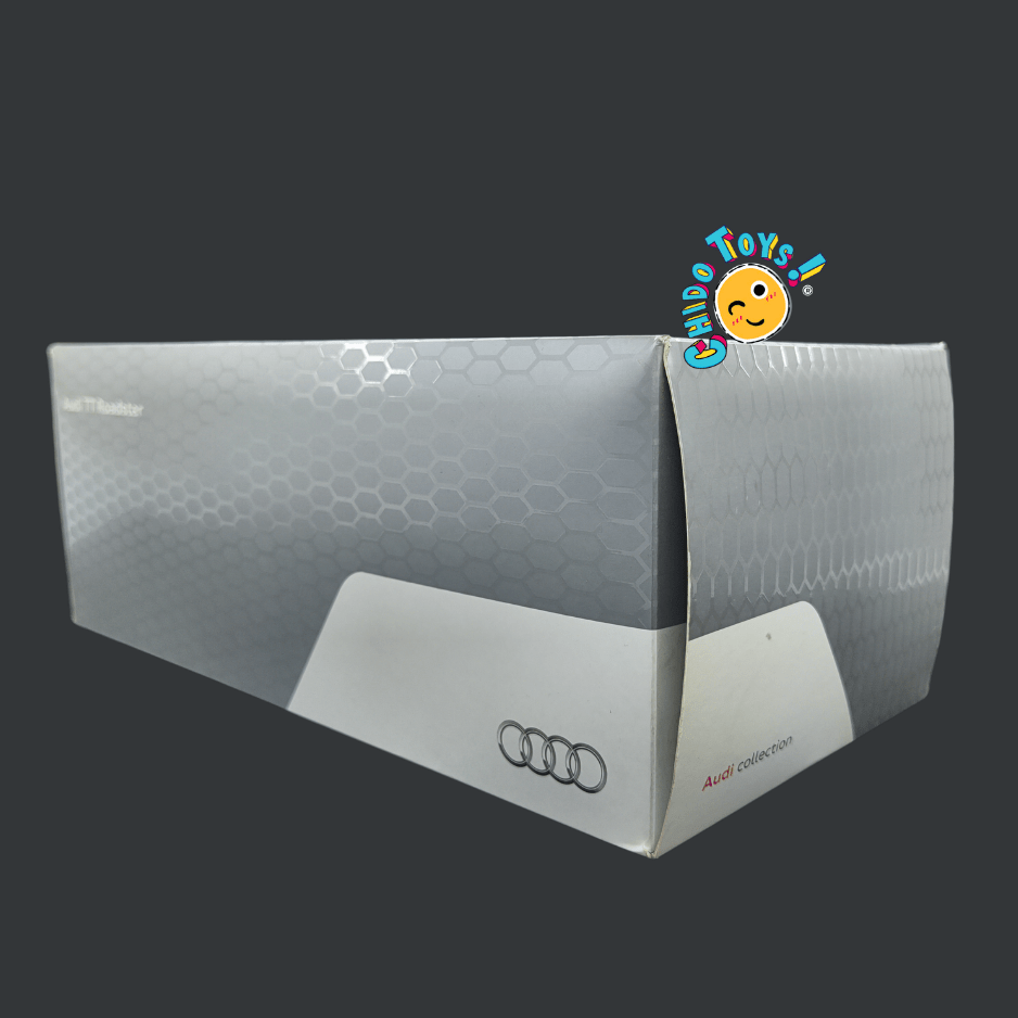 Audi TT Roadster 2014 Minichamps 1:18 Glacier White Dealers Edition - Chido Toys