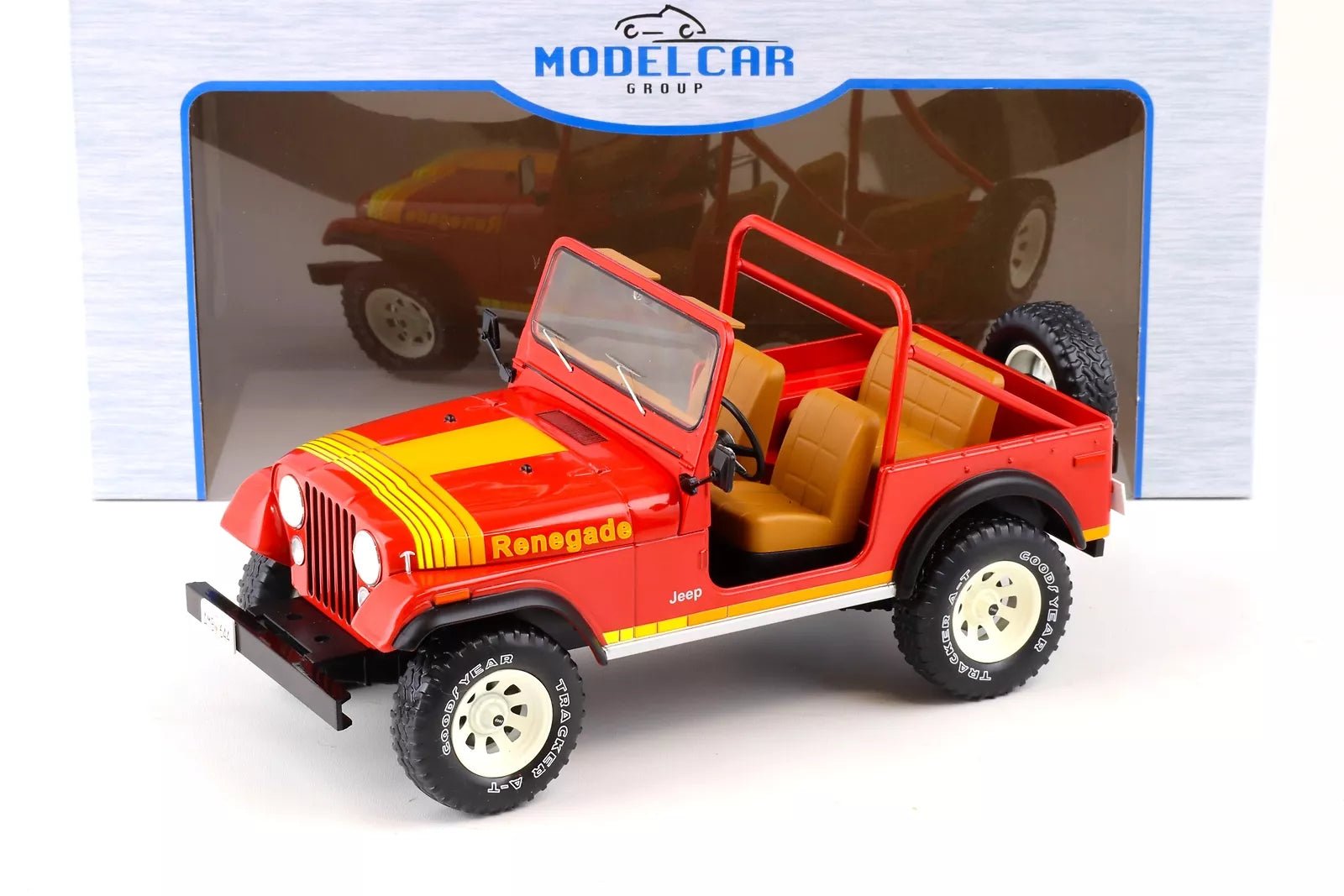 Auto a escala 1/18, Modelo Jeep CJ - 7 1976 Renegade, Película "Terminator" - Chido Toys