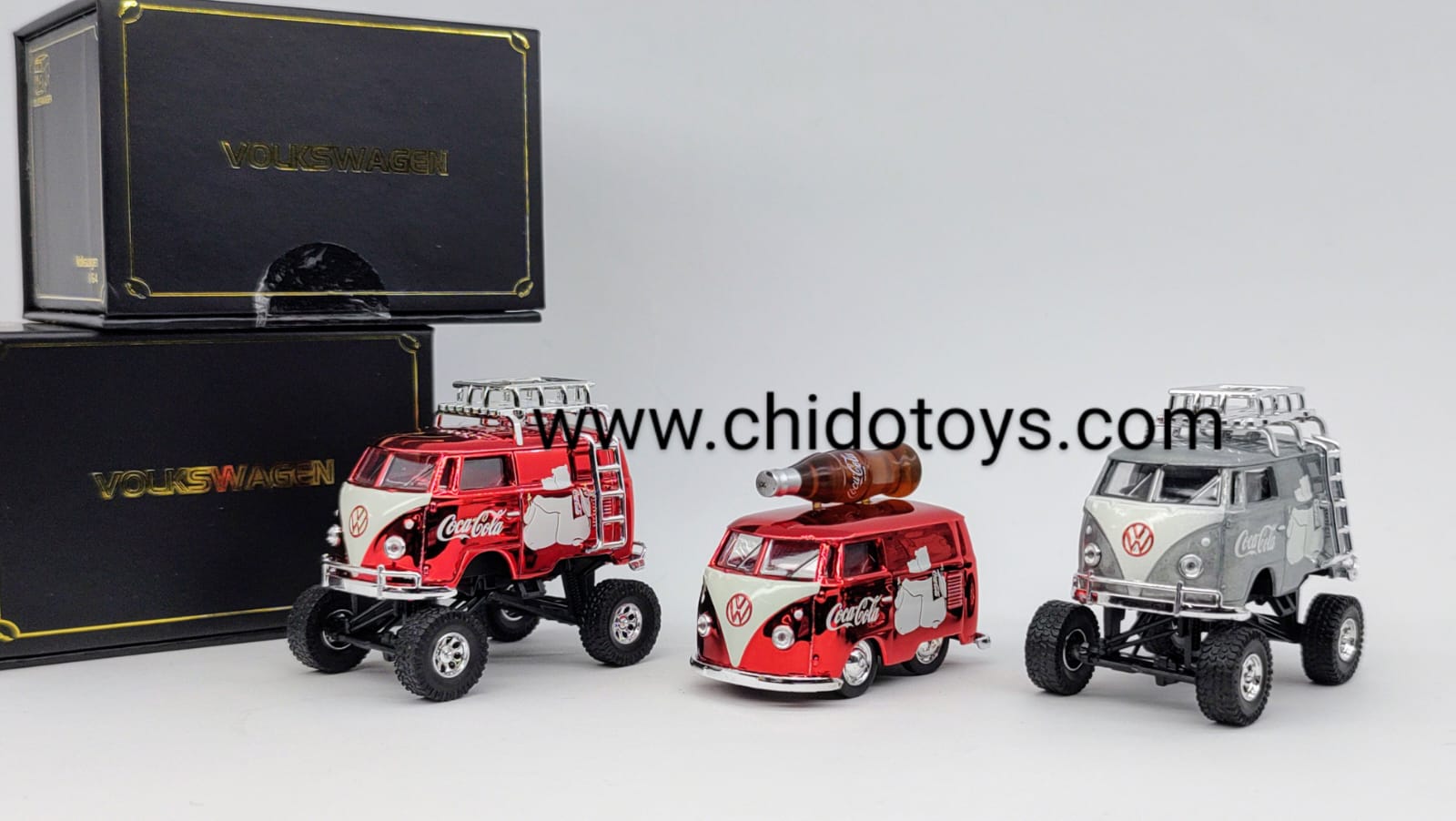 Auto a escala 1:64, Modelo KoolKombi - Chido Toys