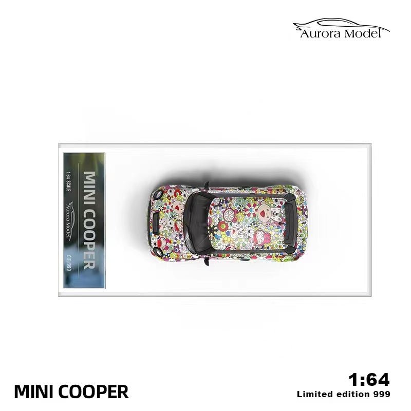 Aurora Model Mini Cooper LBWK Sunflower 1:64 metal edición