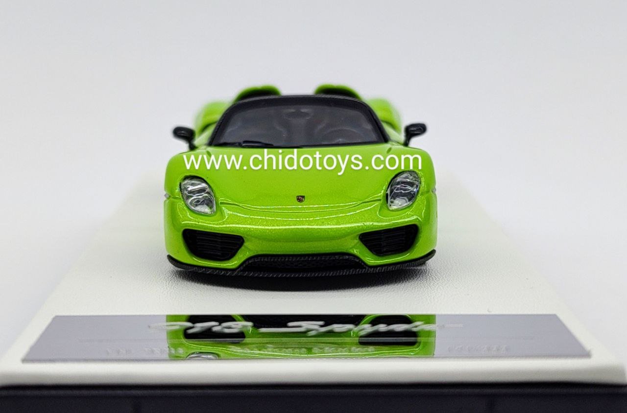 Auto a escala marca Aurora Model, Modelo Porsche 918 Spyder - Chido Toys