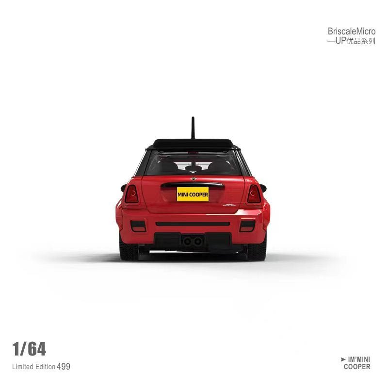 Auto a escala Marca Briscale Micro Up, Modelo LBWK Mini Cooper. - Chido Toys