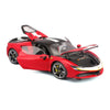Auto a escala marca Burago, Ferrari SF90 STRADALE HYBRID 1000hp ASSETTO FIORANO 2019 - Chido Toys