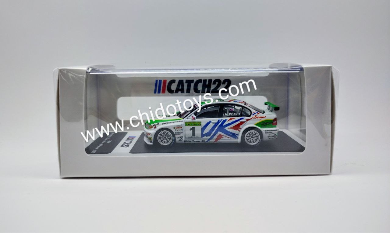 Auto a escala marca CATCH22, modelo 320i Guía de Carrera Macau 2005 - Chido Toys