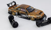 Auto a escala marca CM Model, Modelo LB - ER34 Super Silhouette Nissan Skyline Bronze - Chido Toys