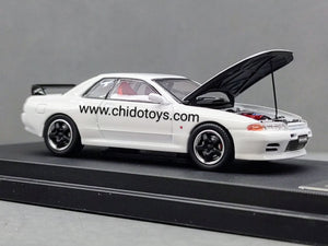 Auto a escala marca Cool Art, Modelo Nissan GTR R32 - Chido Toys