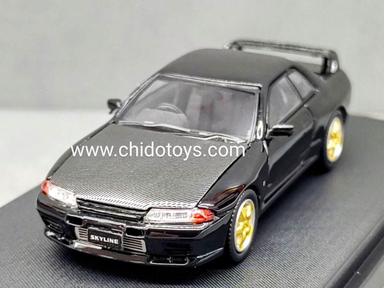 Auto a escala marca Cool Art, Modelo Nissan GTR R32 - Chido Toys