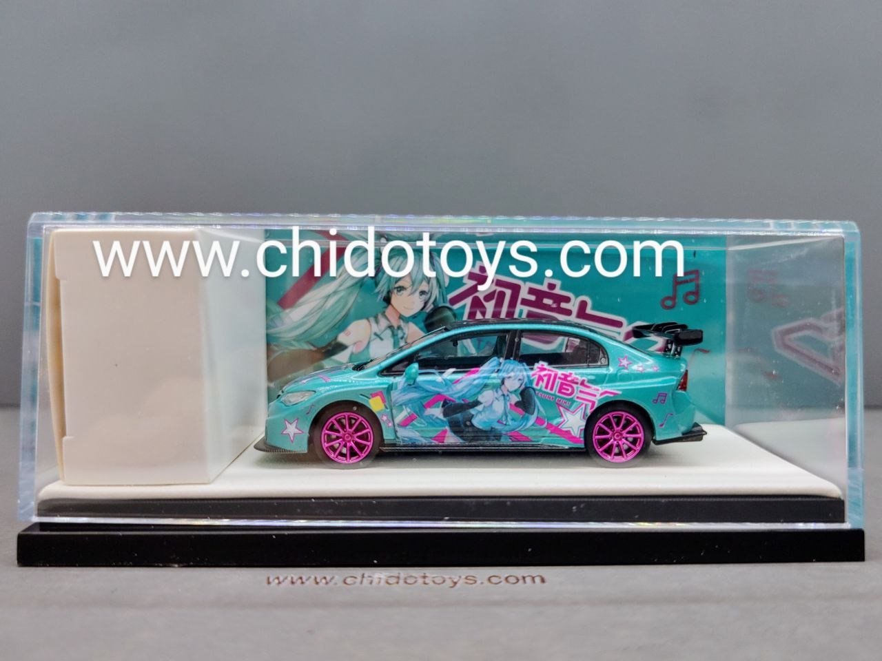 Auto a escala marca Cool.Car, Modelo Honda Civic Hatsune - Chido Toys