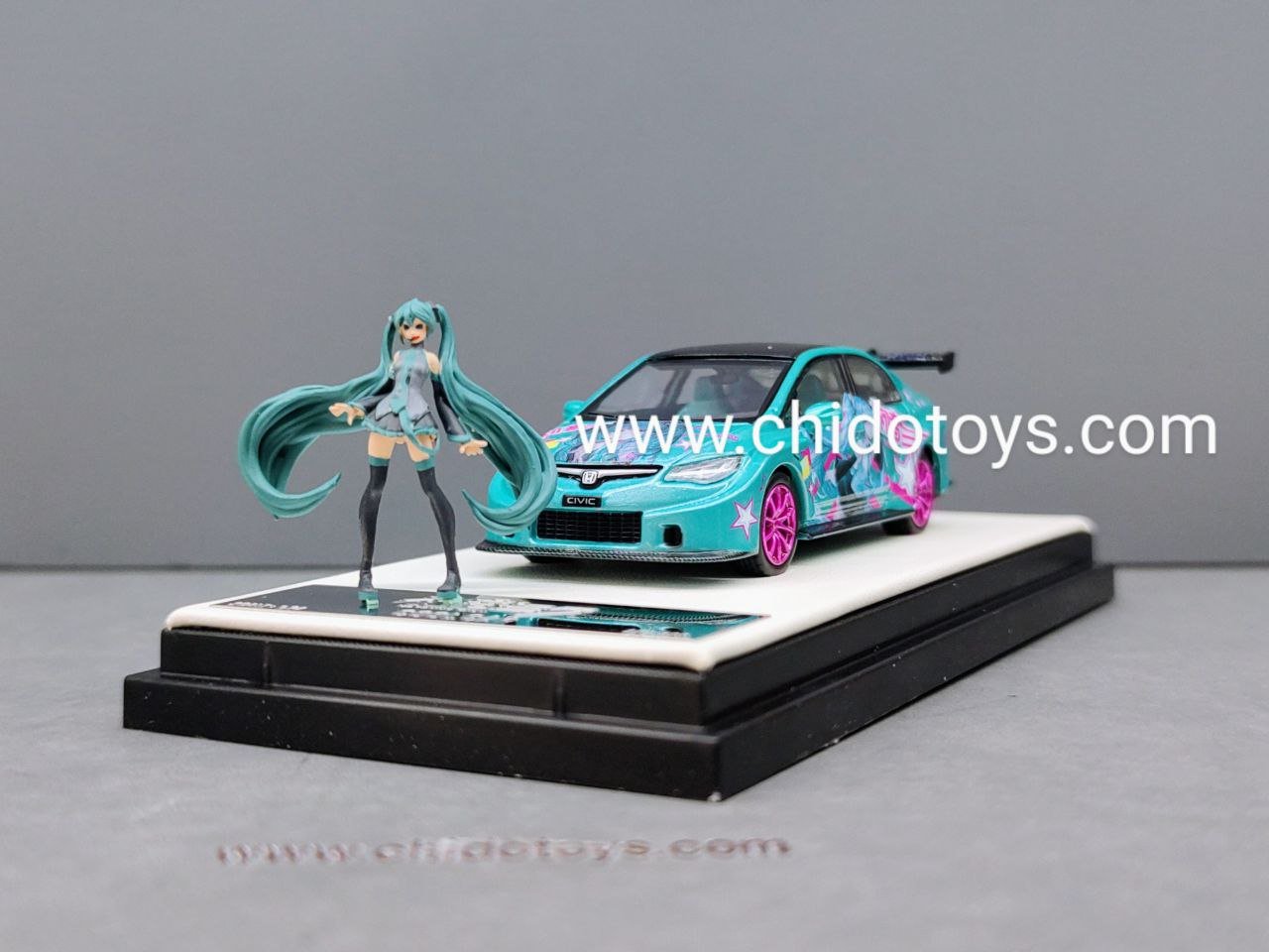 Auto a escala marca Cool.Car, Modelo Honda Civic Hatsune - Chido Toys