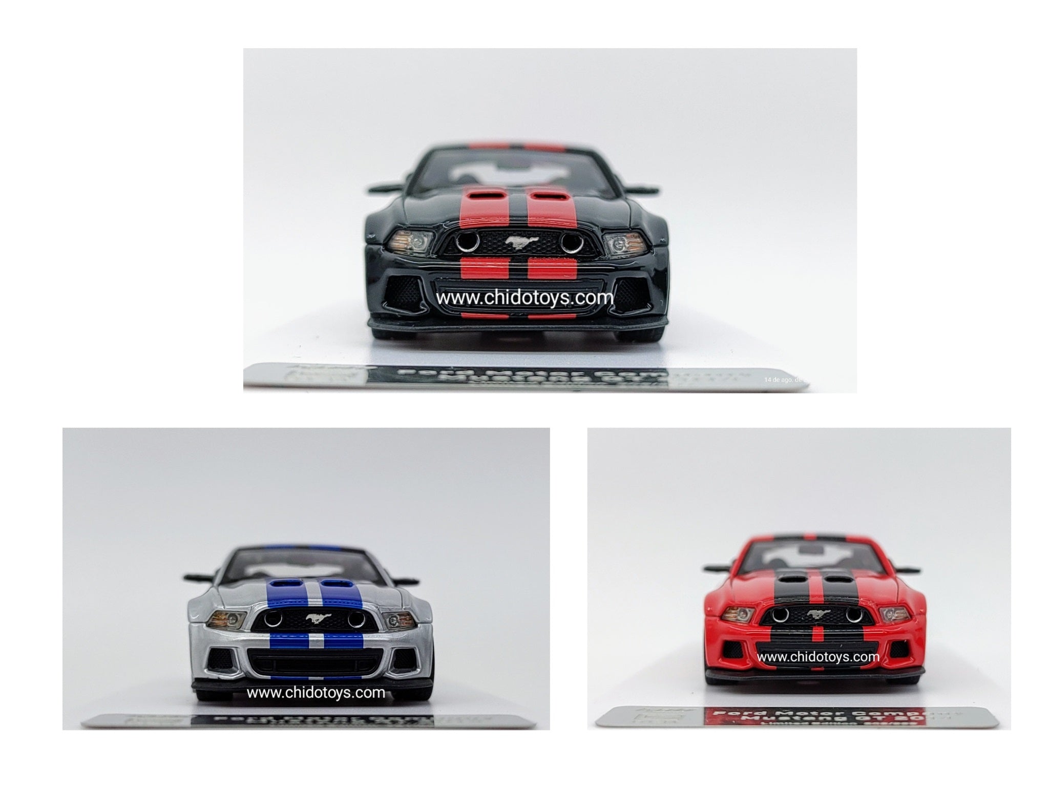 Auto a escala marca DCM, Modelo Mustang GT 2014 - Chido Toys