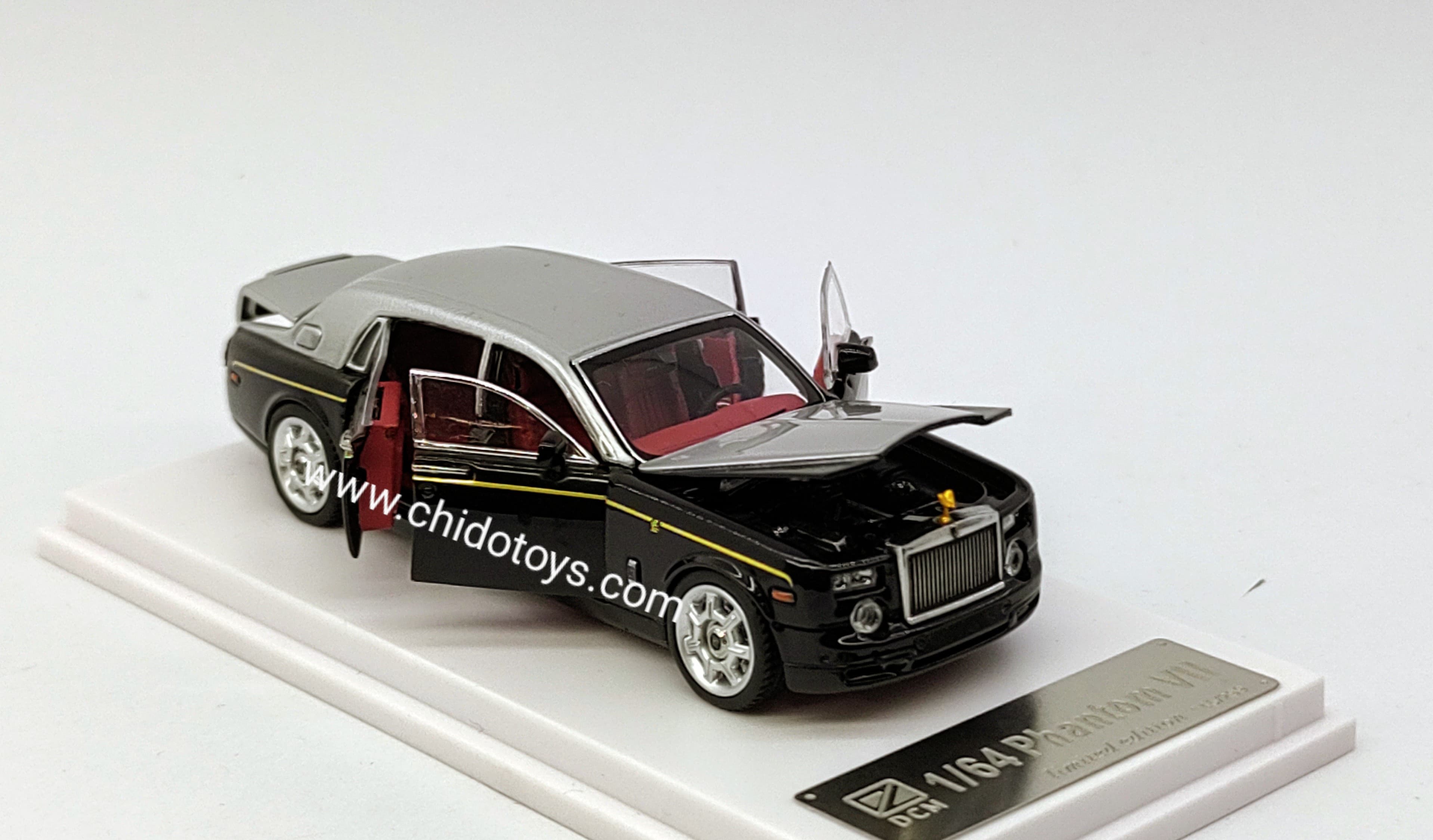 Auto a escala marca DCM, Modelo Rolls - Royce Phantom 7° Generation - Chido Toys