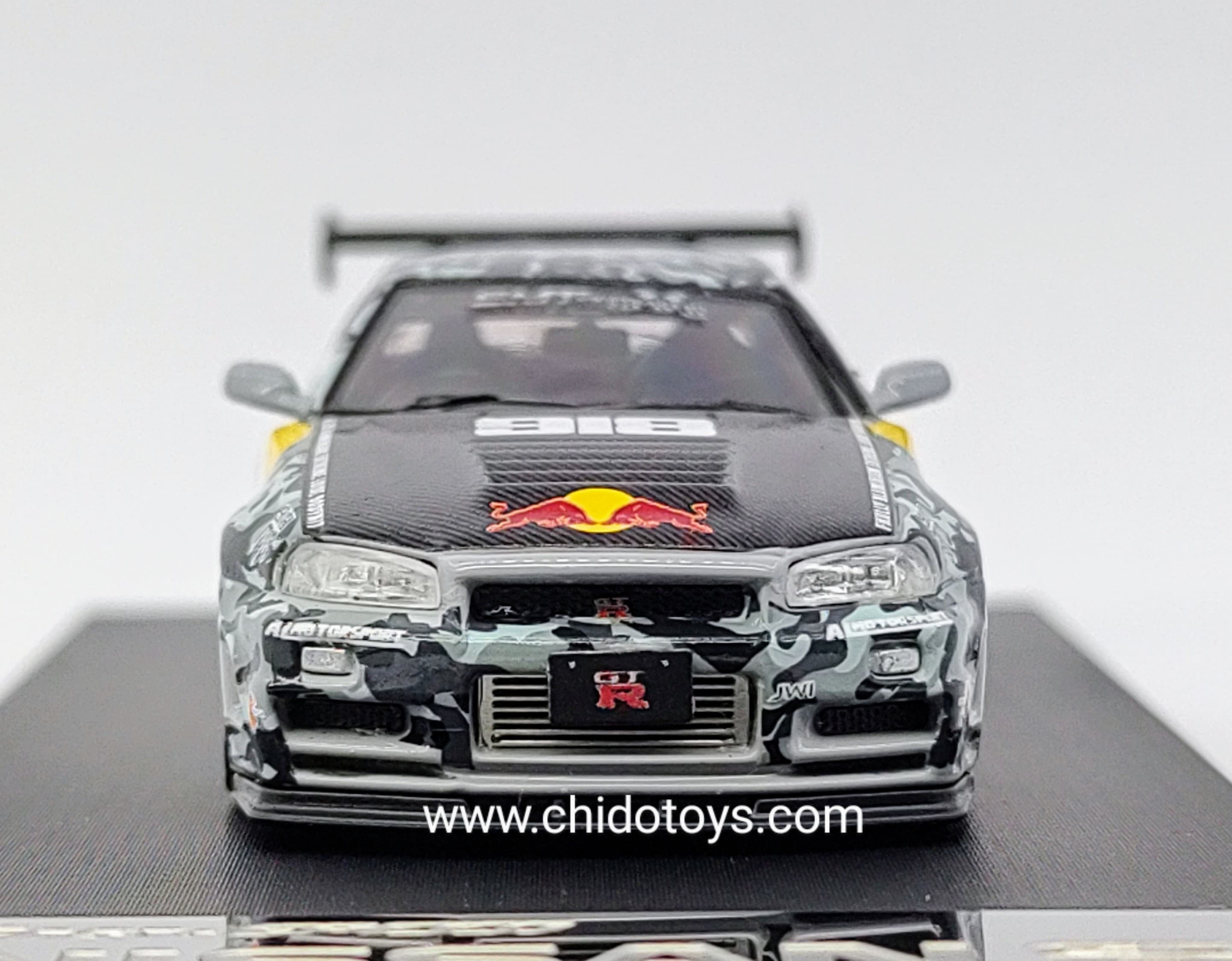 Auto a escala marca Fast & Speed, Modelo Skyline R34 Nismo Z - Tune - Chido Toys