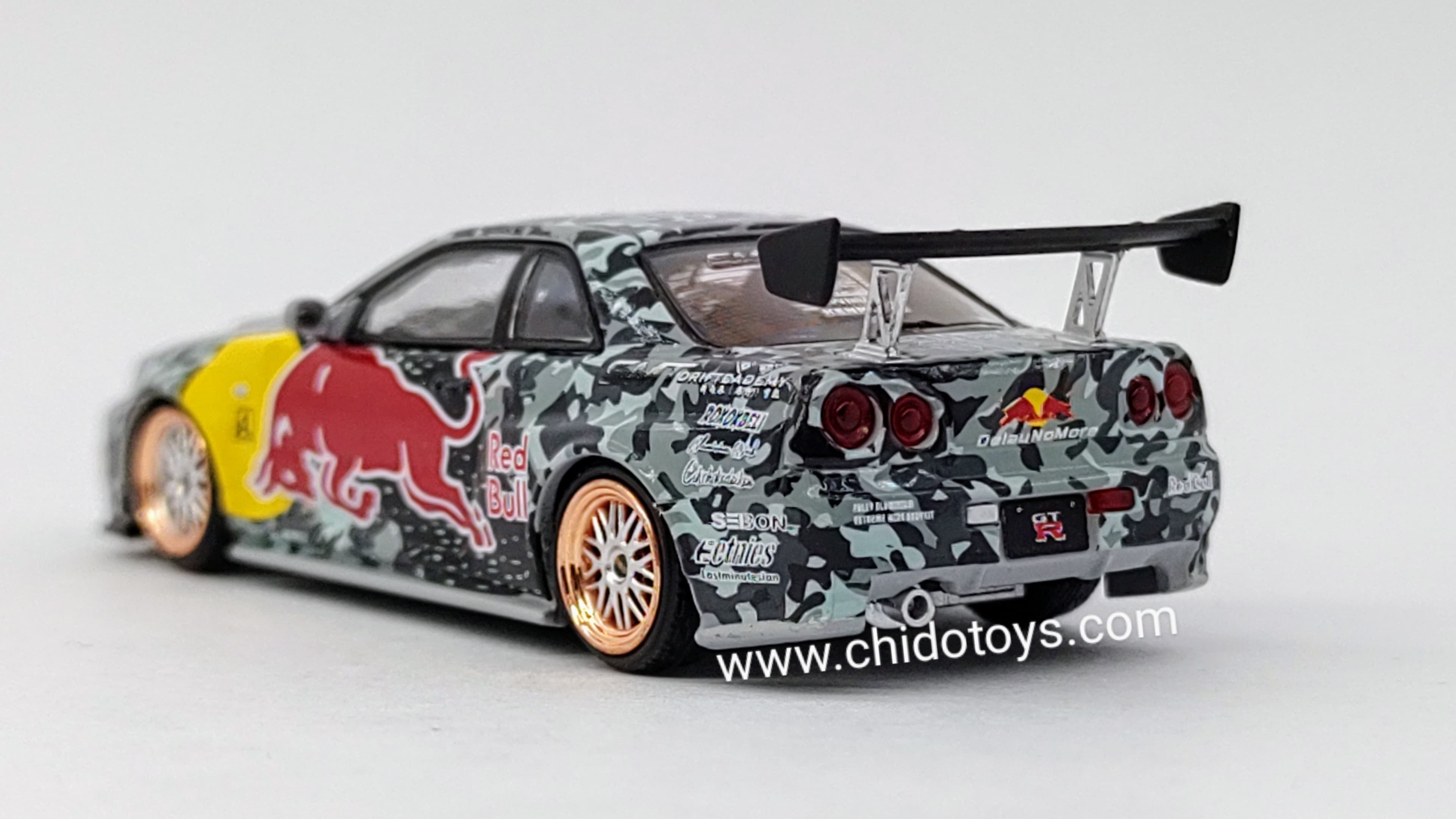 Auto a escala marca Fast & Speed, Modelo Skyline R34 Nismo Z - Tune - Chido Toys