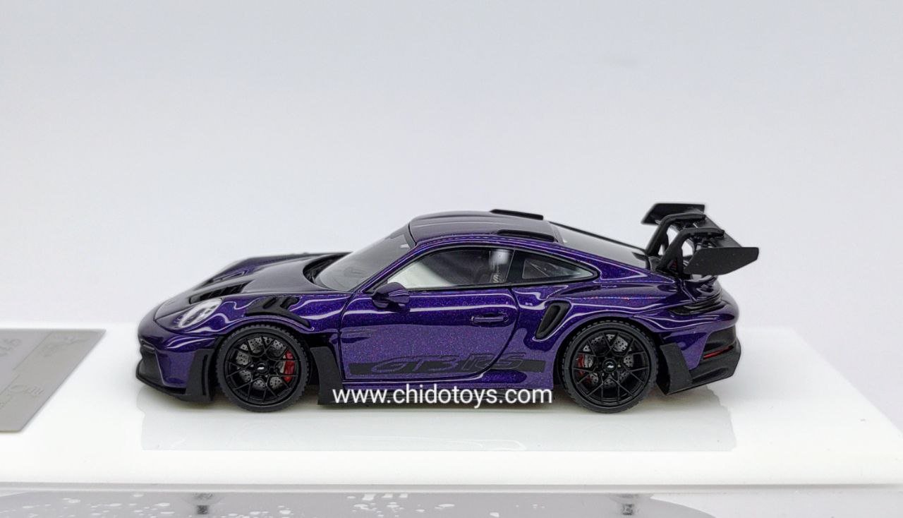 Auto a escala marca Fuelme Model Neo, Modelo 911 GT3 RS Amethyst - Chido Toys