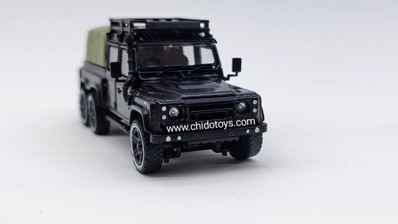 Auto a escala marca GCD, Modelo Defender 6x6 - Chido Toys